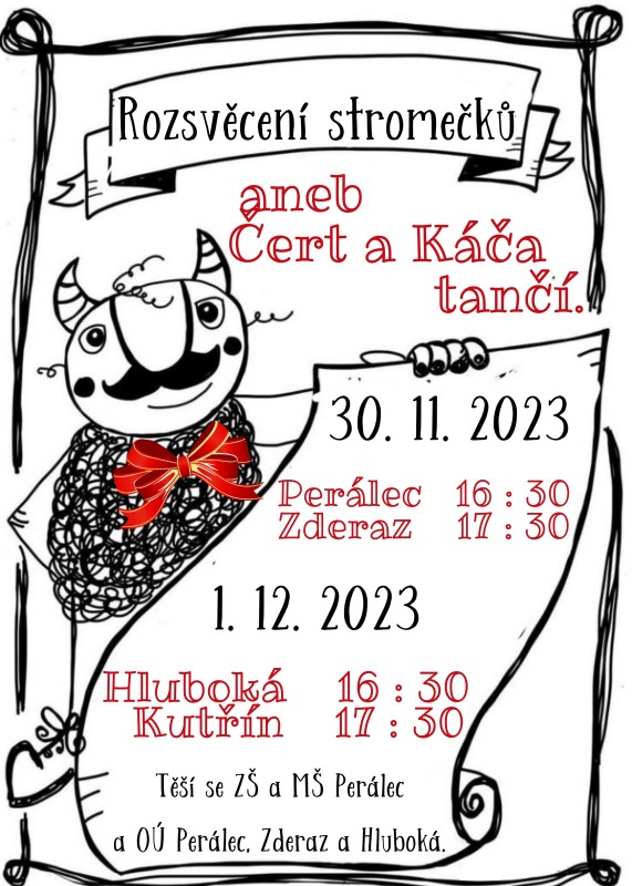 Rozsvěcení stromečku 2023