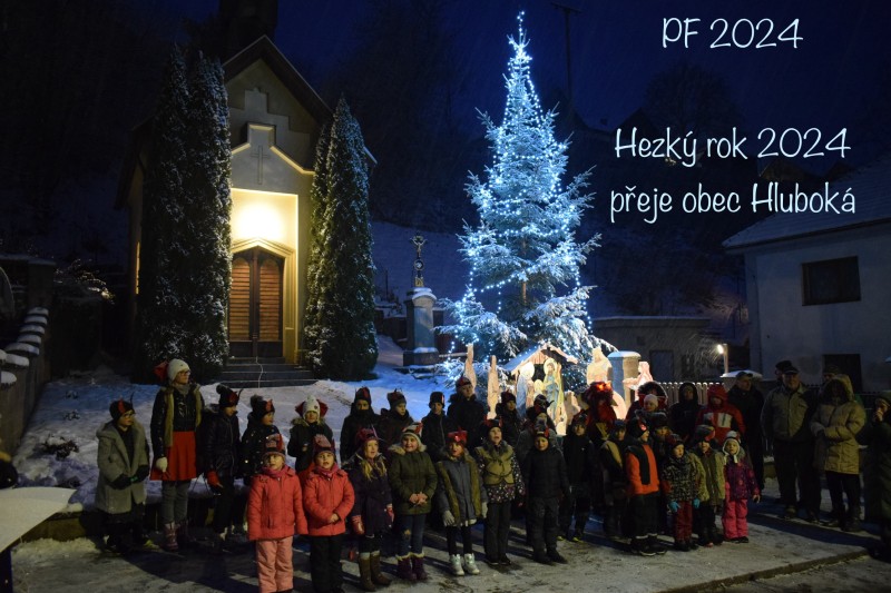 PF 2024 obec Hluboká